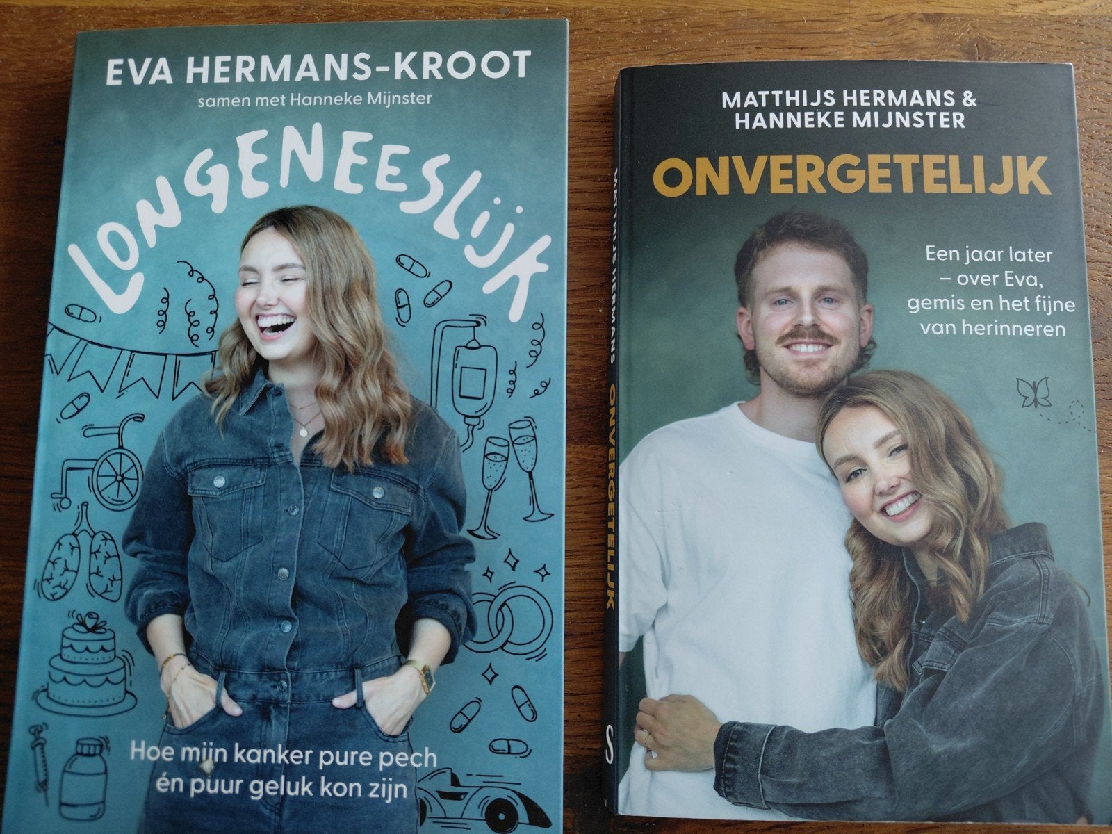 Boeken Eva Hermans-Kroot: Longeneeslijk & Onvergetelijk, Boeken, Biografieën, Ophalen of Verzenden, Zo goed als nieuw, Eva Hermans-Kroot, Matthijs Hermans & Hanneke Mijnster