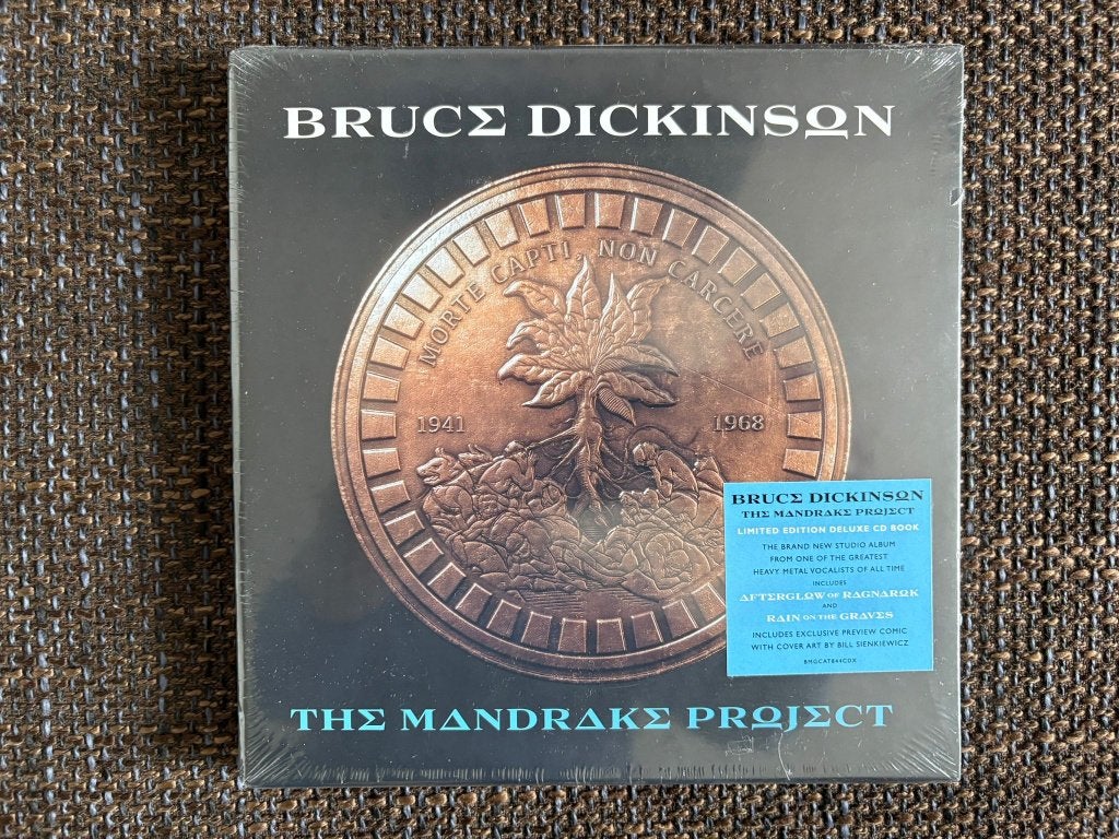 Bruce Dickinson (Iron Maiden) - The Mandrake Project, cd box, Verzenden, Zo goed als nieuw