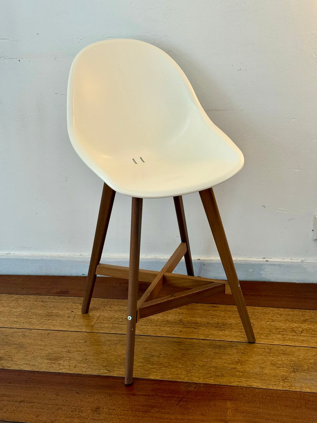 2 Ikea FANBYN white high chair, Ophalen, Wit, Zo goed als nieuw, Eén