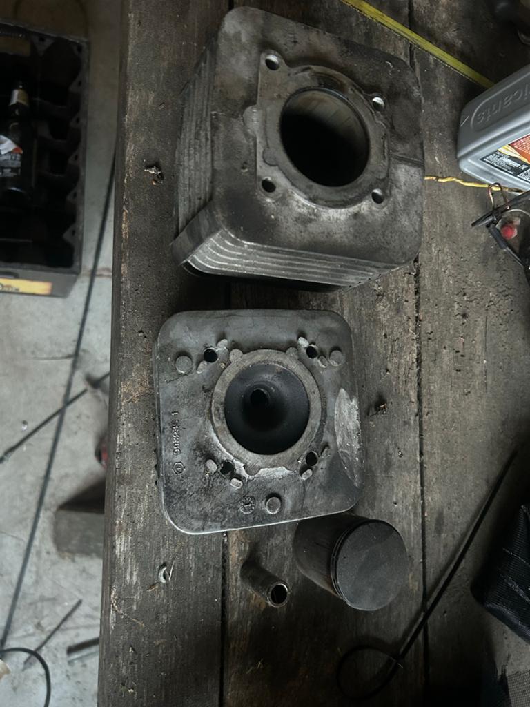 125cc SKR Cilinderset, Kop, Cilinder en Zuiger, Ophalen, Gebruikt, Cilinder