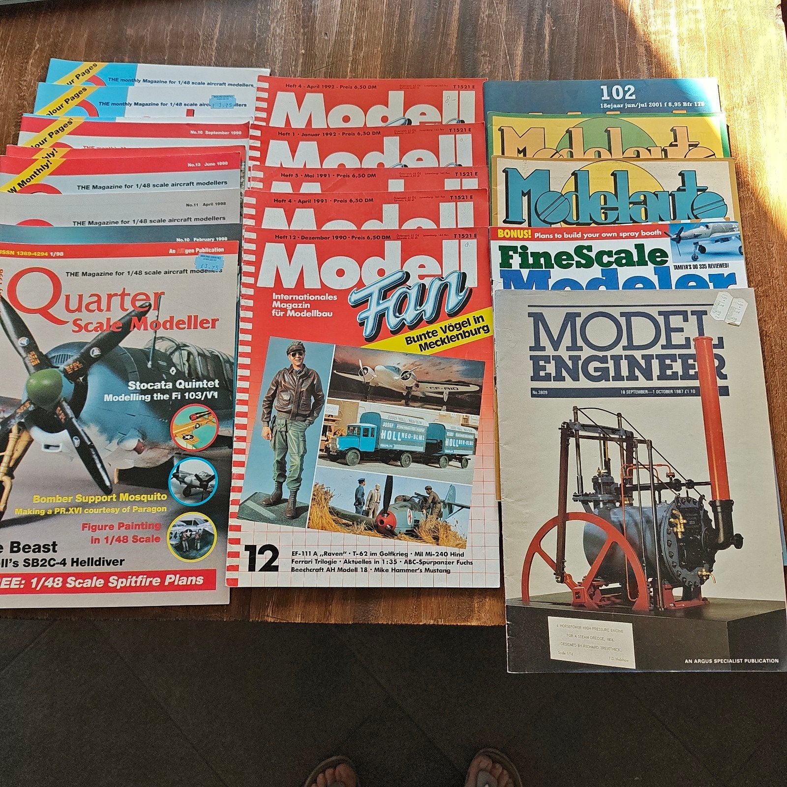 Diverse modelbouw tijdschriften, Ophalen of Verzenden, Gebruikt