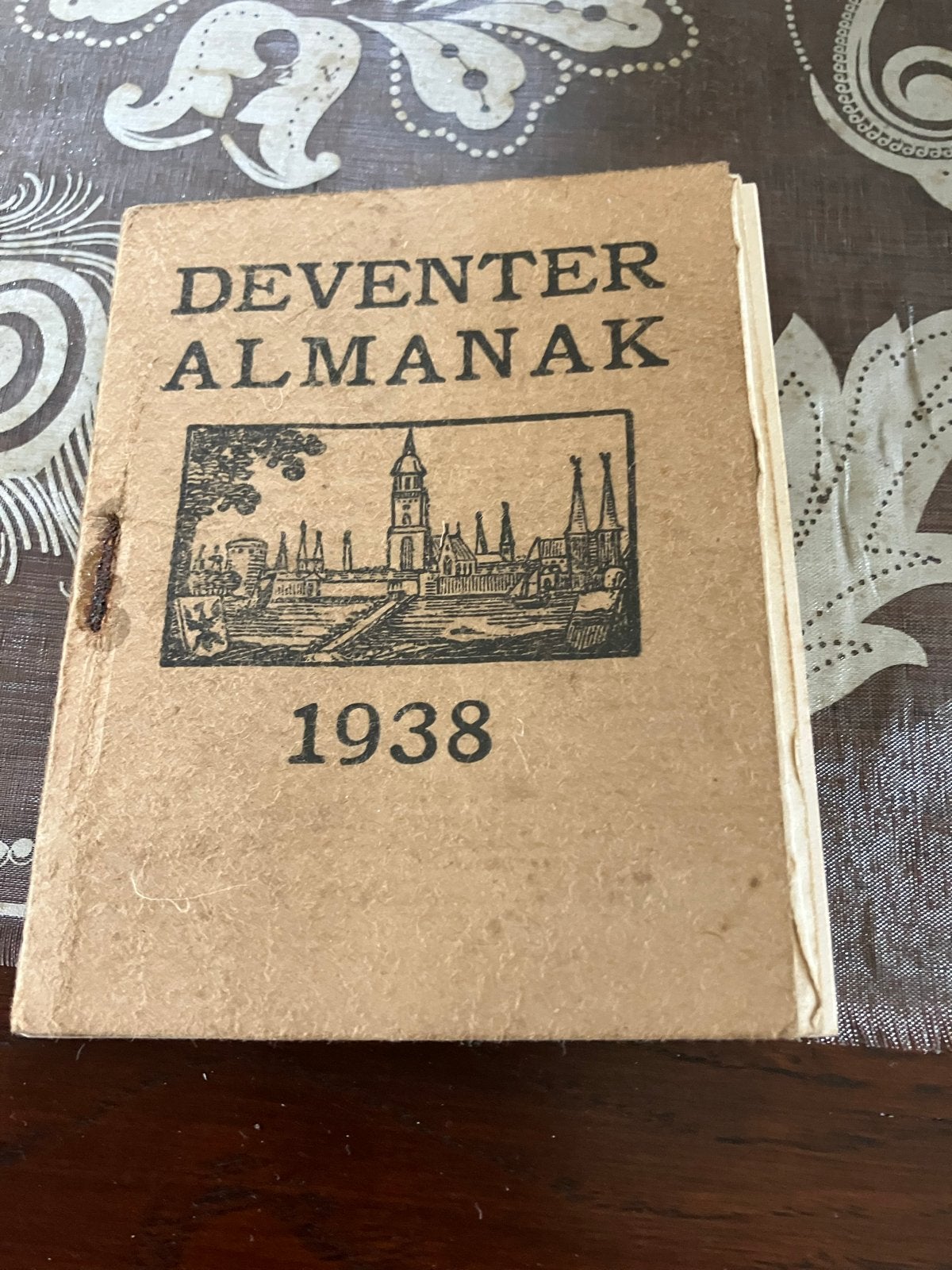 Deventer Almanak 1938 - Zeldzaam Historisch Document, Ophalen of Verzenden, Gelezen, Overige typen