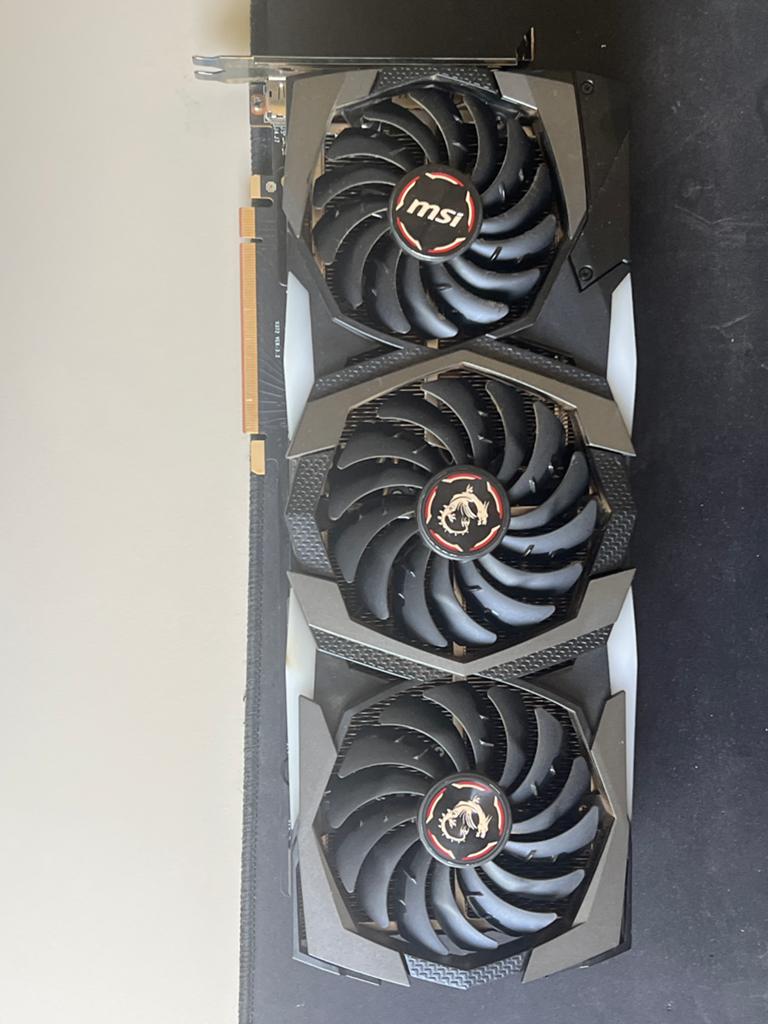 MSI GeForce RTX 2070 Super Gaming X Trio Videokaart, Computers en Software, Videokaarten, Zo goed als nieuw, Nvidia, PCI-Express 3.0