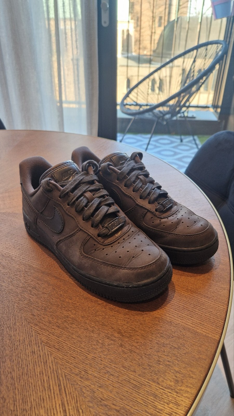 Nieuwe Nike Air Force One - Bruin, Kleding | Dames, Schoenen, Bruin, Nieuw, Ophalen of Verzenden, Sneakers of Gympen