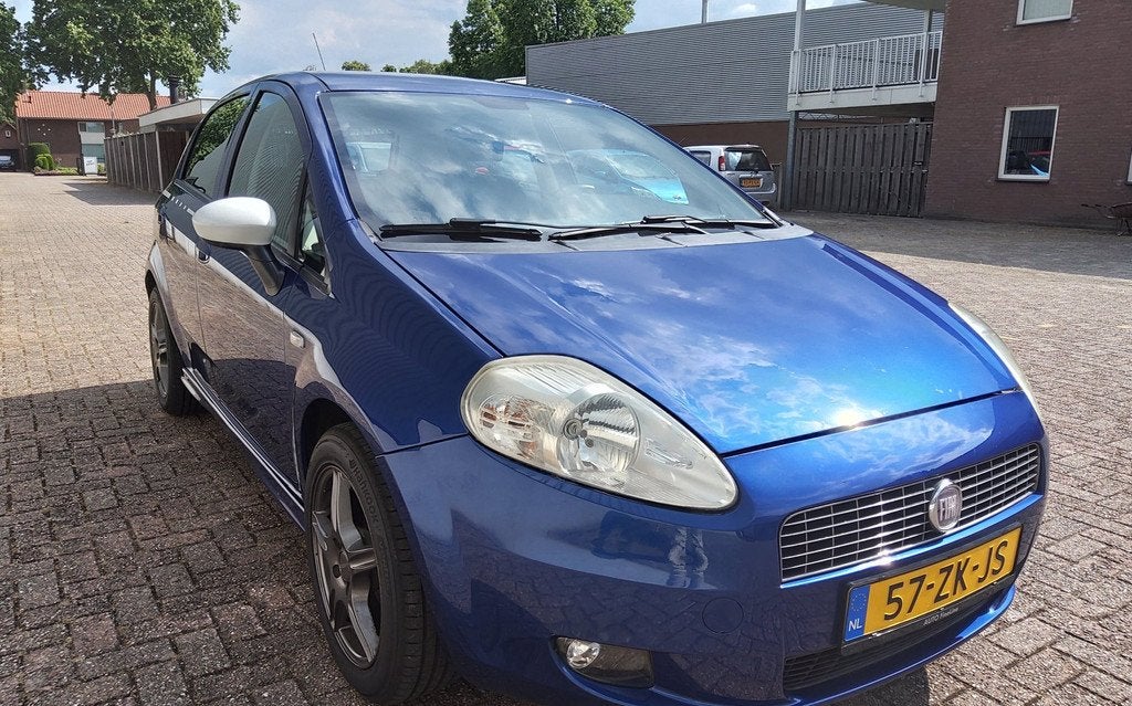 Fiat Grande Punto 1.2 GP|5DRS|AIRCO|CarPlay®|LM velgen, Auto's, Fiat, 1005 kg, Stof, 4 cilinders, Grande Punto