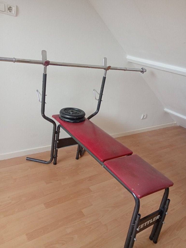 Drukbank Kettler, Sport en Fitness, Ophalen, Gebruikt, Metaal, Krachtstation