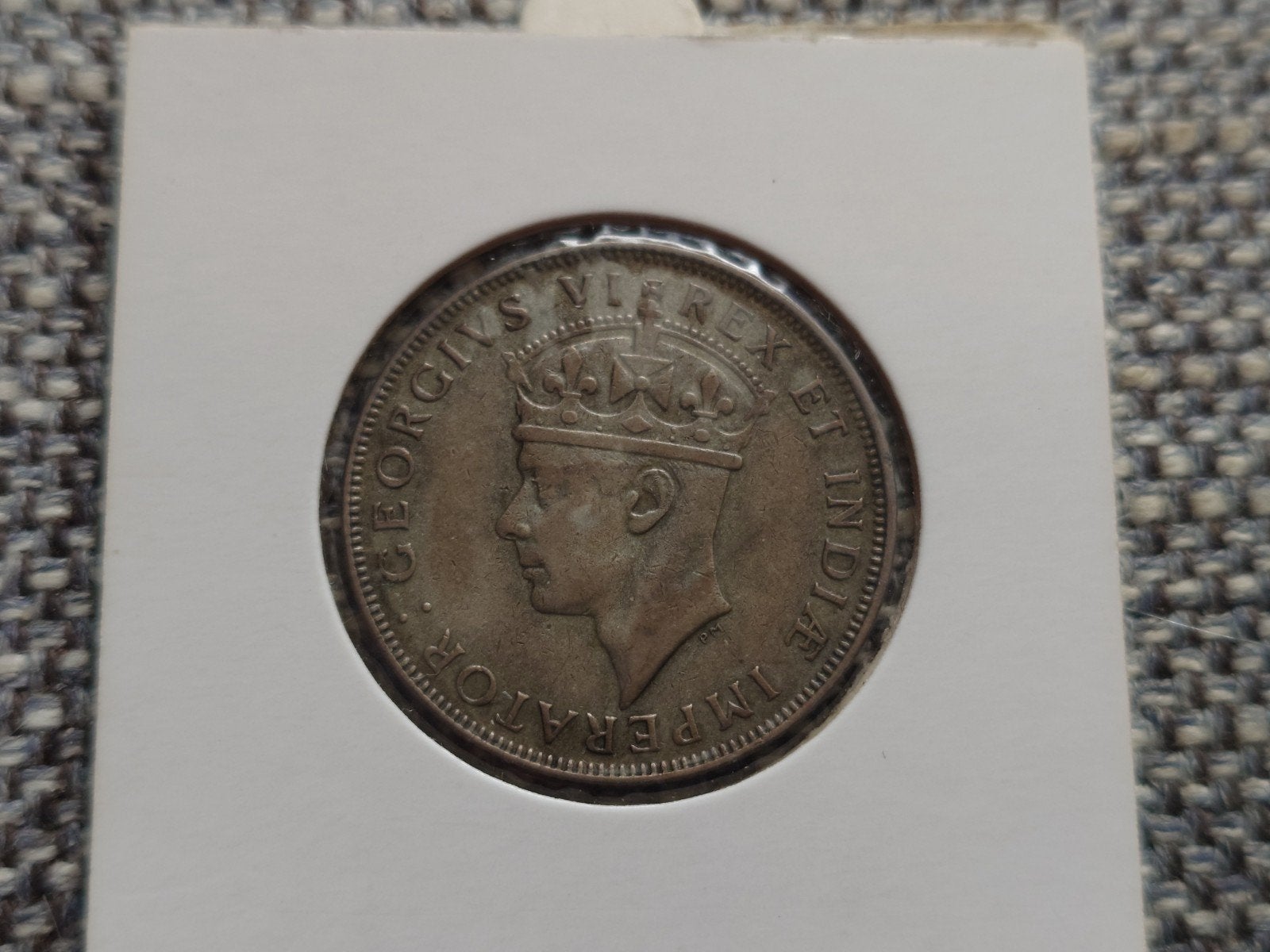 twee x 1 shilling George 6 East Africa 1937 en 1952, Ophalen of Verzenden, Overige landen, Zilver