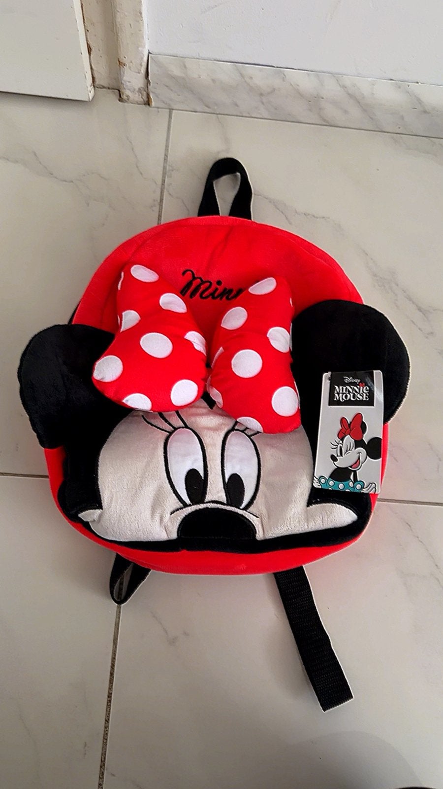 Minnie Mouse Rugzak - Nieuw met label, Minder dan 30 cm, Disney of Dora, Nieuw, Ophalen of Verzenden