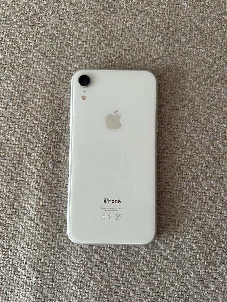 Iphone XR 128 GB, Telecommunicatie, Mobiele telefoons | Apple iPhone, 80 %, 128 GB, Wit, IPhone XR