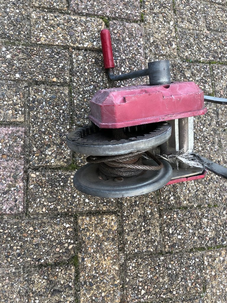 zware lier, Doe-het-zelf en Verbouw, Ophalen, Gebruikt