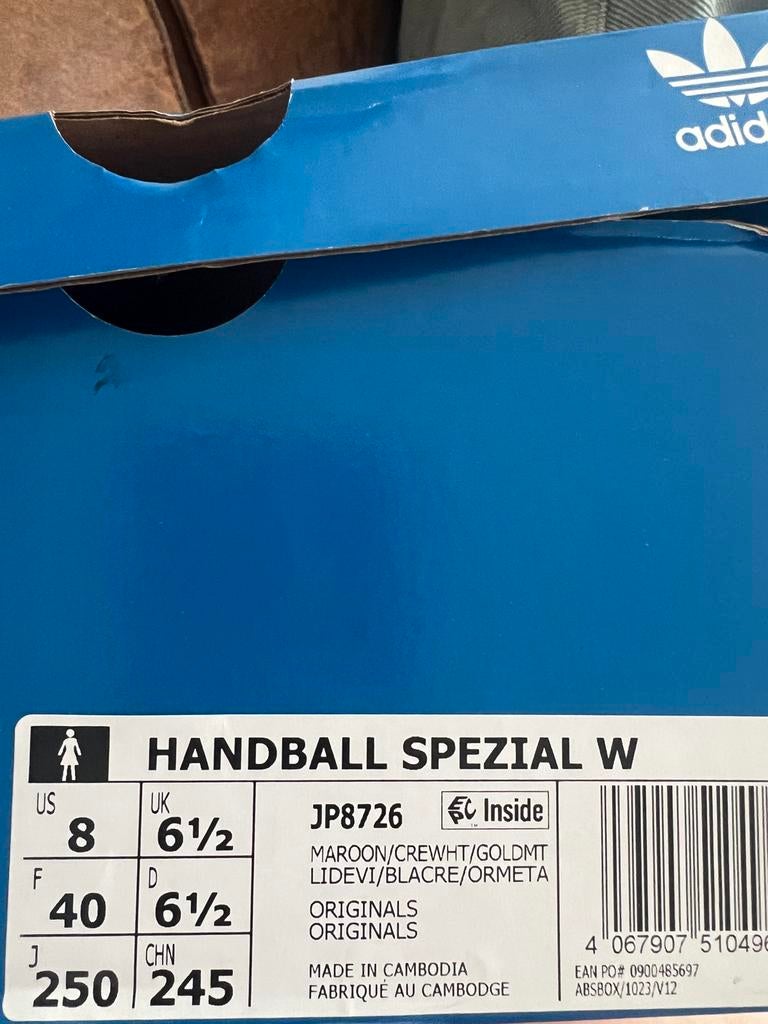 Nieuwe Adidas Handball Spezial W sneakers - Maat 40, Ophalen of Verzenden, Nieuw