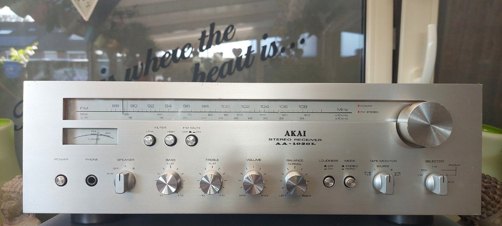 Akai AA-1020L, Ophalen of Verzenden, Gebruikt, Minder dan 60 watt, Overige merken
