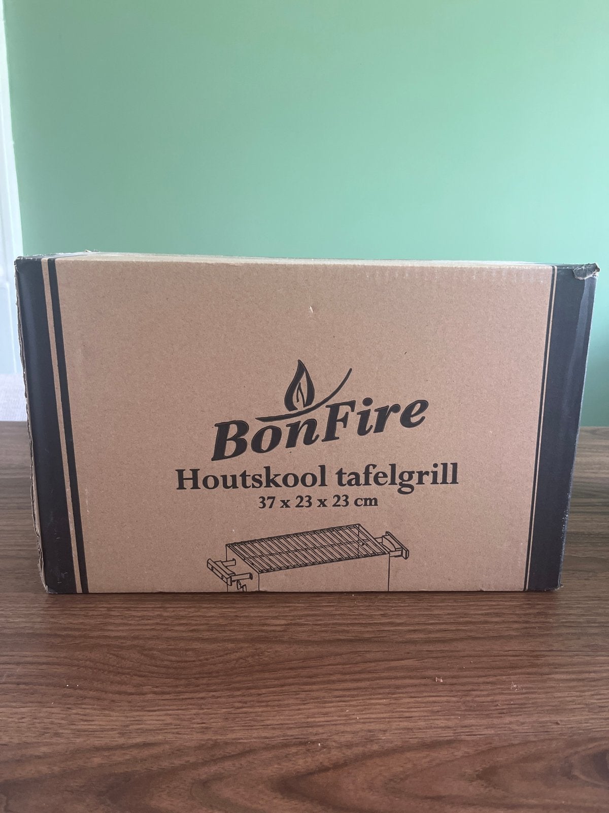 BonFire Houtskool Tafelgrill - Nieuw in doos, Ophalen, Nieuw