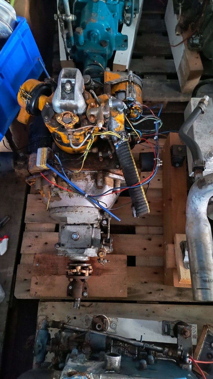 Farymann Arona Renault, Ophalen, Gebruikt, Dieselmotor, .