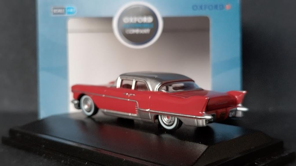 Cadillac Eldorado Brougham 1957 Red 1:87 Oxford Diecast Pol, Overige merken, Auto, Verzenden, Nieuw