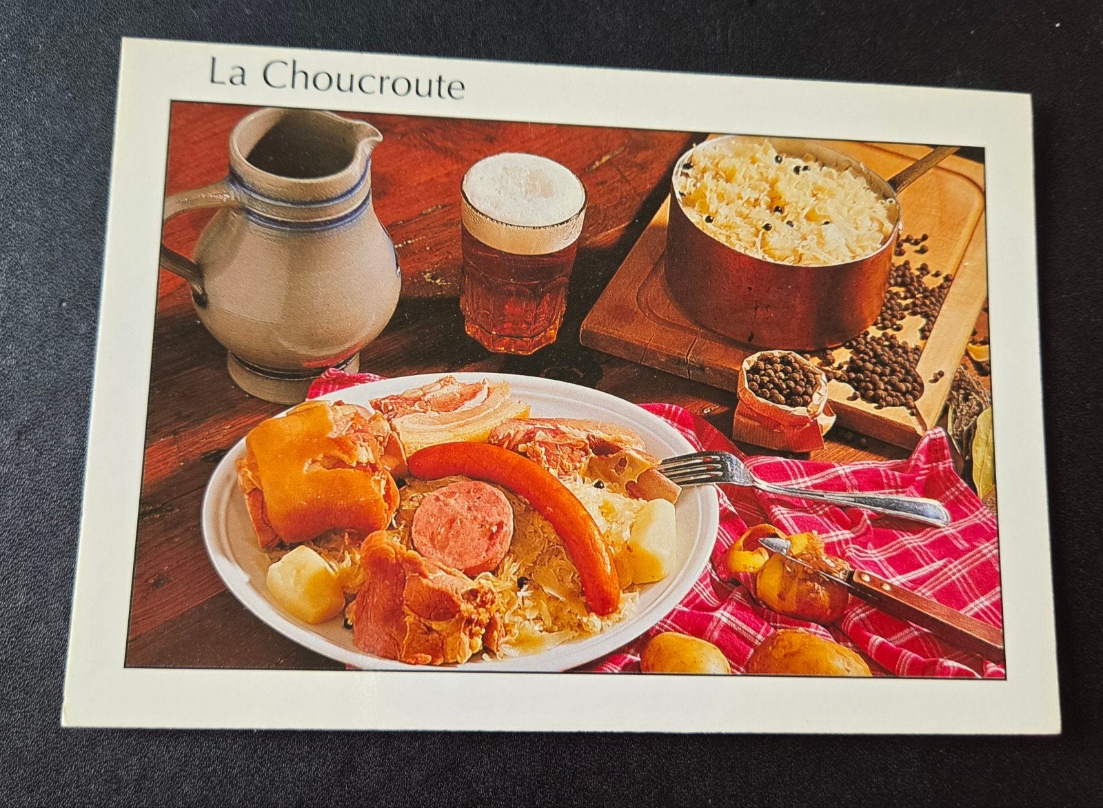 La Choucroute - Elzasser Zuurkool, Ophalen of Verzenden, 1980 tot heden, Ongelopen, Overige thema's