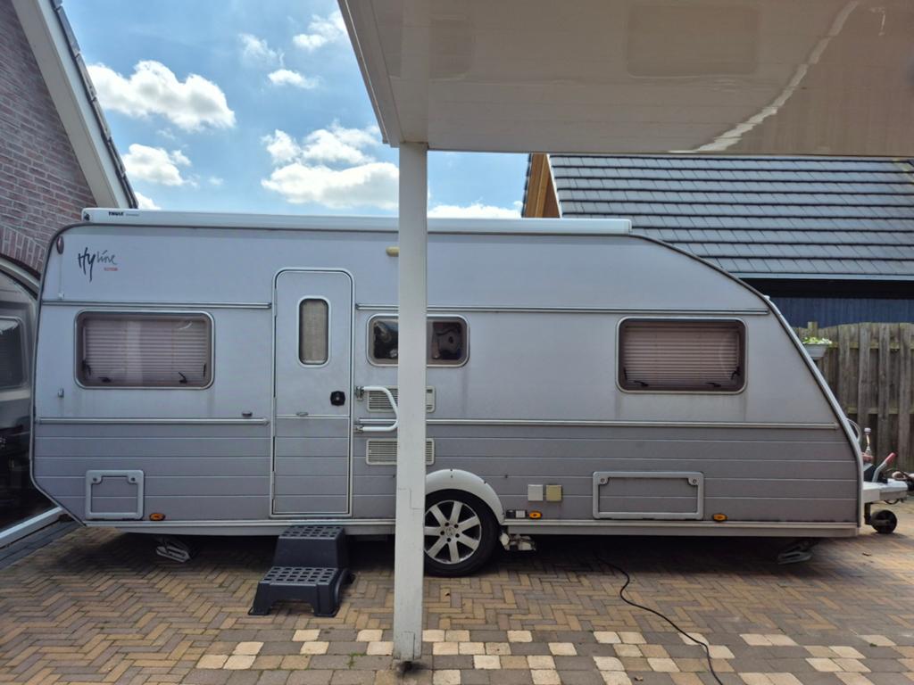 Zeer luxe en complete kip hyline 53 TDB bj 2006, Rondzit, Kip, Airco, Tot en met 4