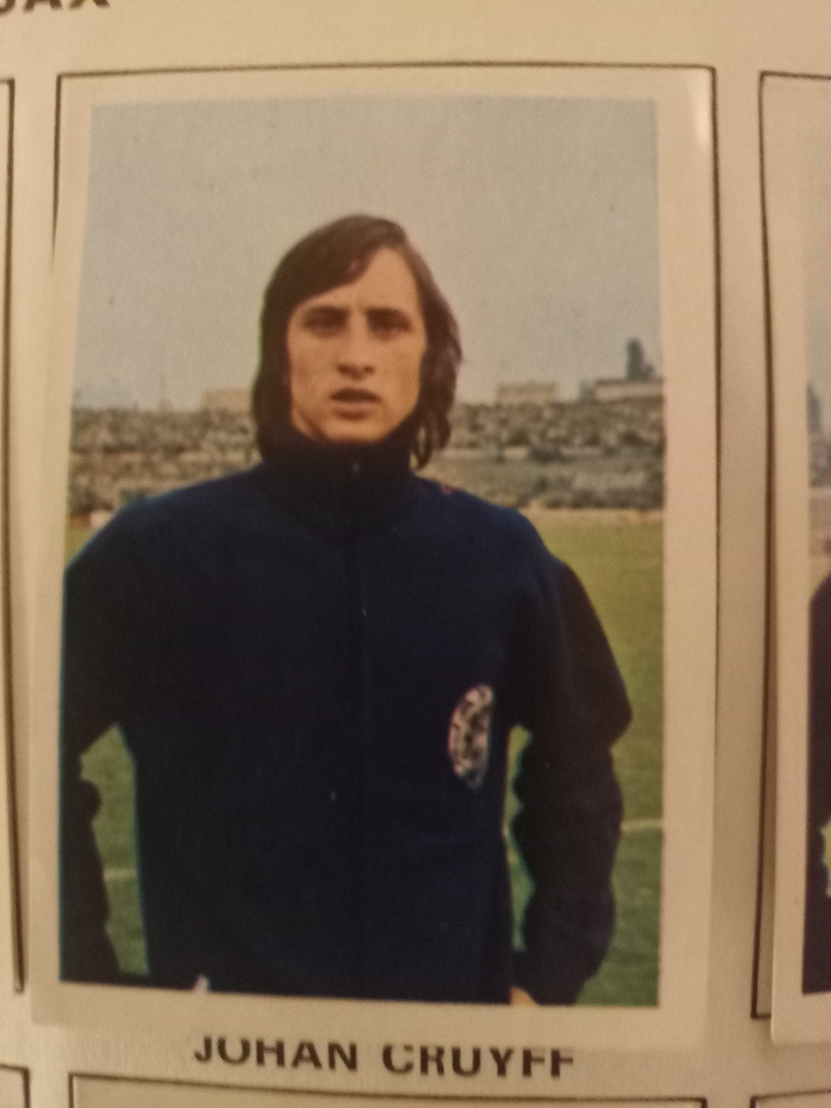 Johan Cruijff Voetbalplaatje - Vintage Spelerskaart, Verzamelen, Ophalen of Verzenden, Gebruikt, Ajax, Spelerskaart
