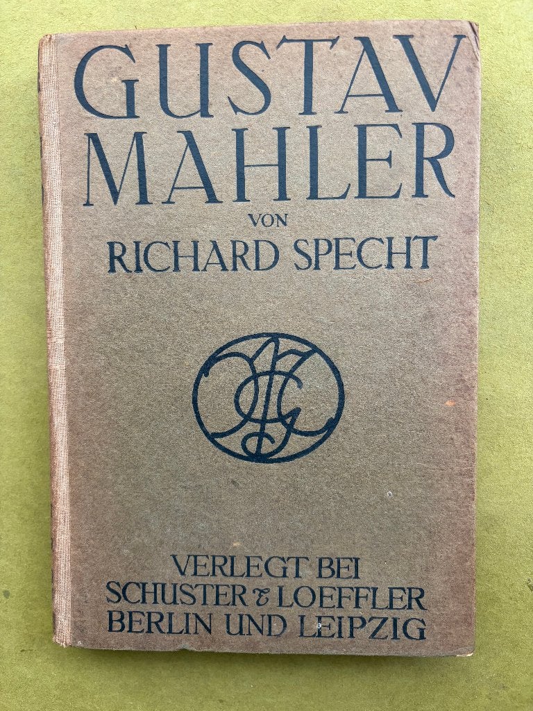 Gustav Mahler von  Richard Specht, Ophalen of Verzenden, Richard Specht