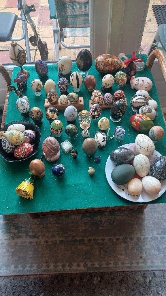 Verzameling decoratie eieren, Ophalen, Zo goed als nieuw