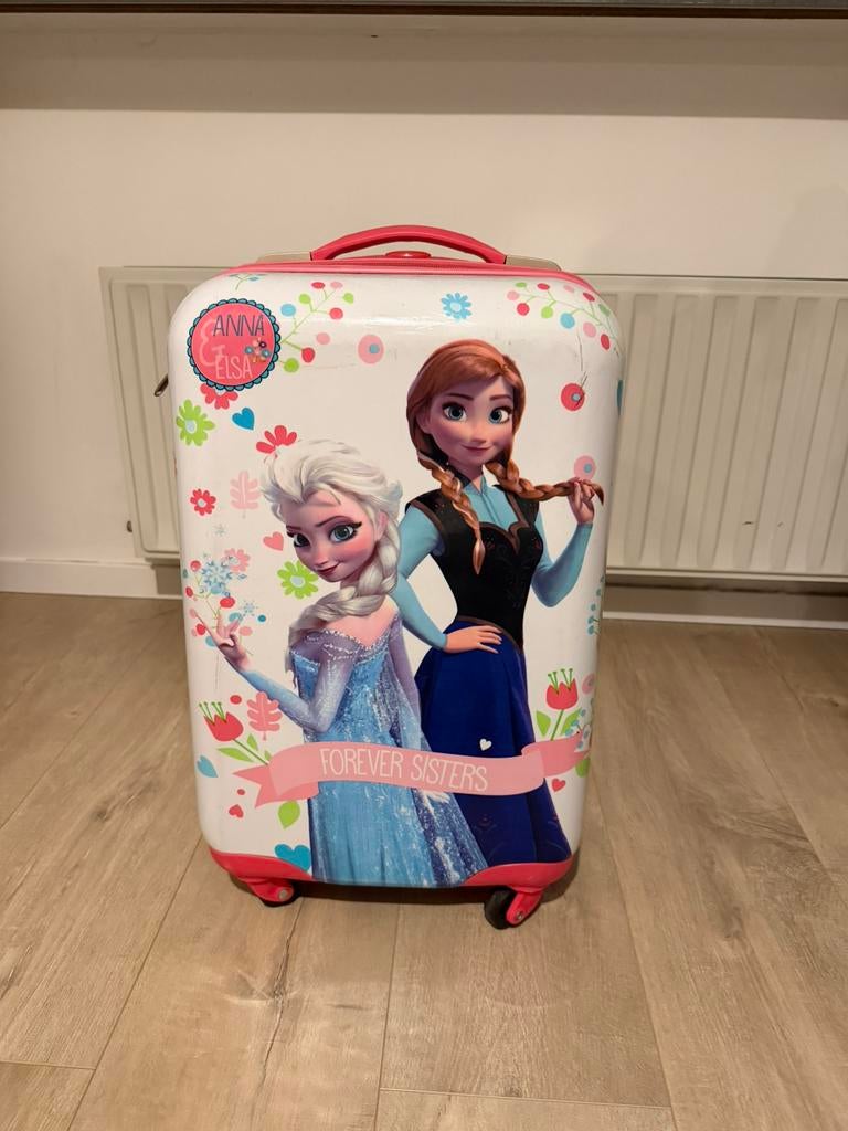 Koffer Frozen, Hard kunststof, Slot, Minder dan 50 cm, Ophalen of Verzenden
