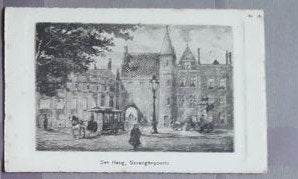 Den Haag Gevangenpoort, Ophalen of Verzenden, Voor 1920, Ongelopen, Noord-Brabant