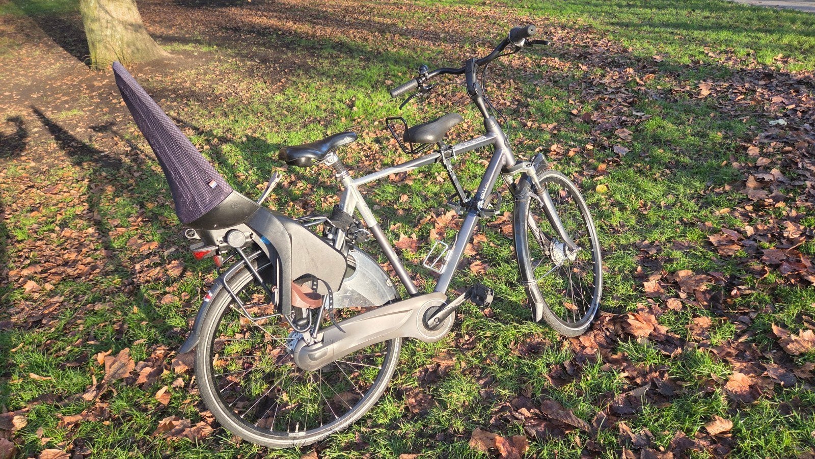 Gazelle Eclipse, frame 61, incl. kinderzitje, Tilburg, Ophalen