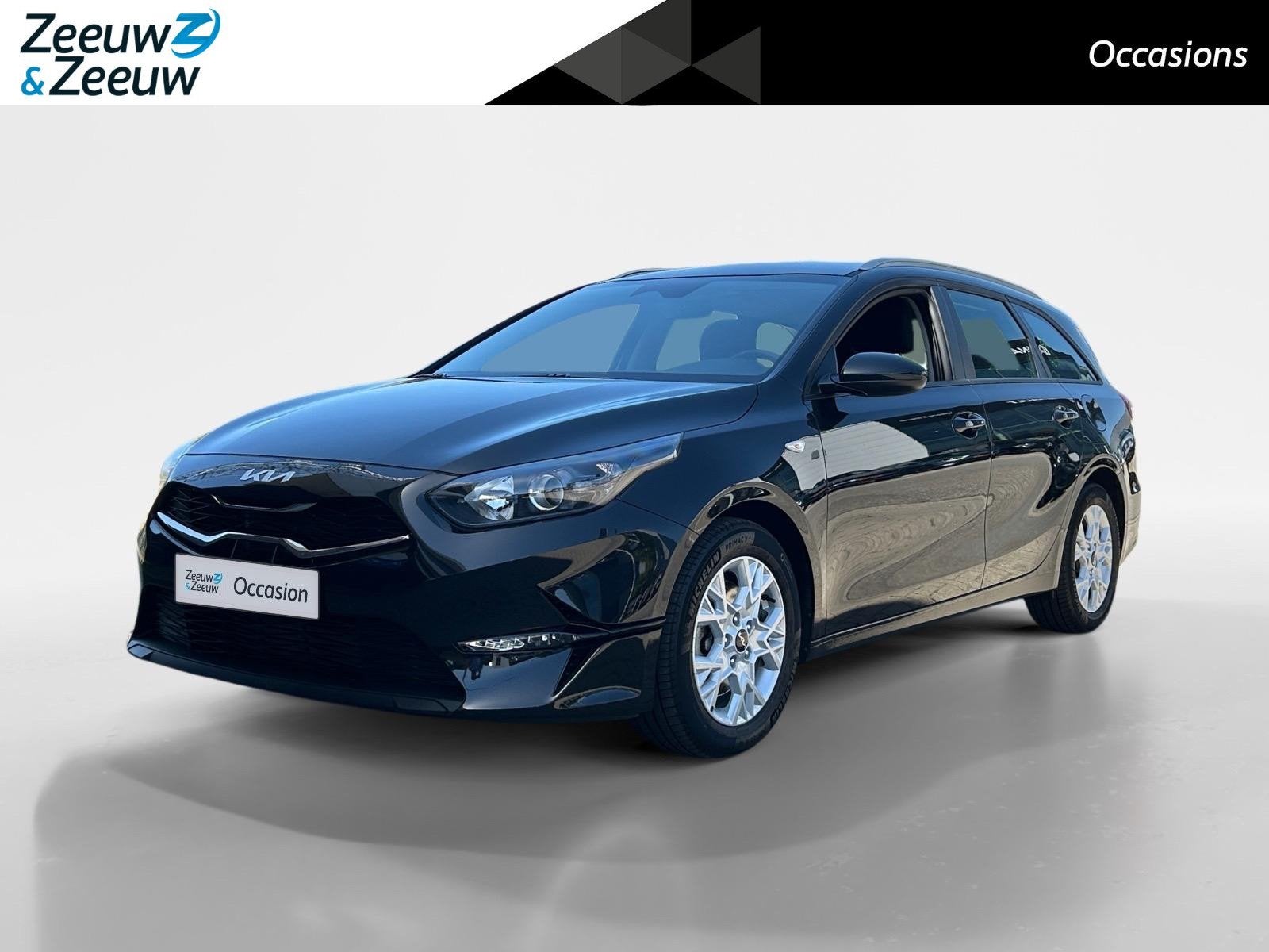 Kia Ceed Sportswagon 1.0 T-GDi ComfortLine | Navigatie | App, Auto's, Gebruikt, Zwart, Origineel Nederlands, Handgeschakeld