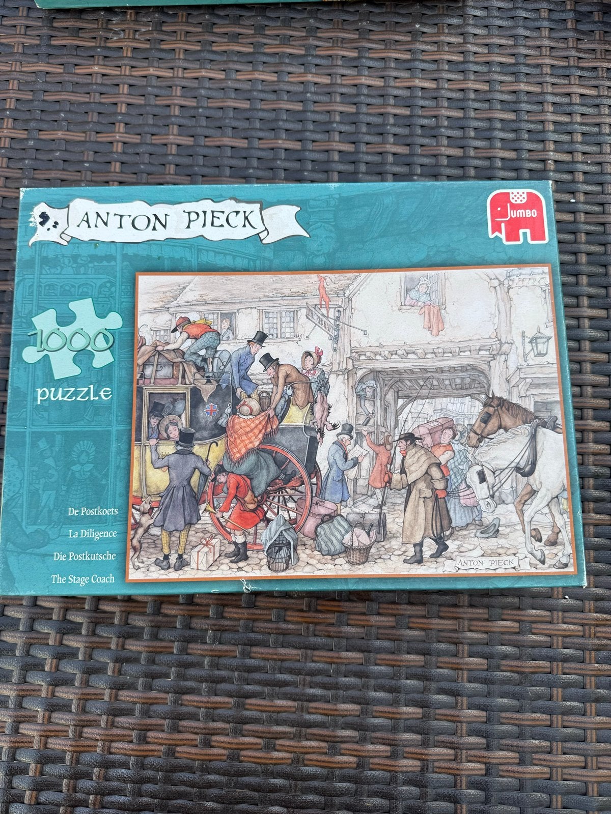 Anton Pieck Puzzel 1000 stukjes - Diverse afbeeldingen, Ophalen of Verzenden, 500 t/m 1500 stukjes, Gebruikt