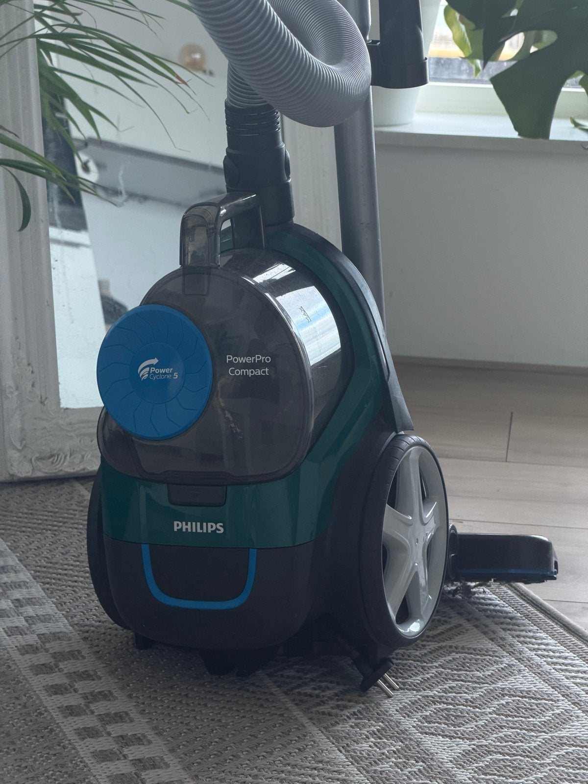 Philips PowerPro Compact FC9334/09 zakloze stofzuiger, Witgoed en Apparatuur, Ophalen, Gebruikt, Philips, Minder dan 1200 watt