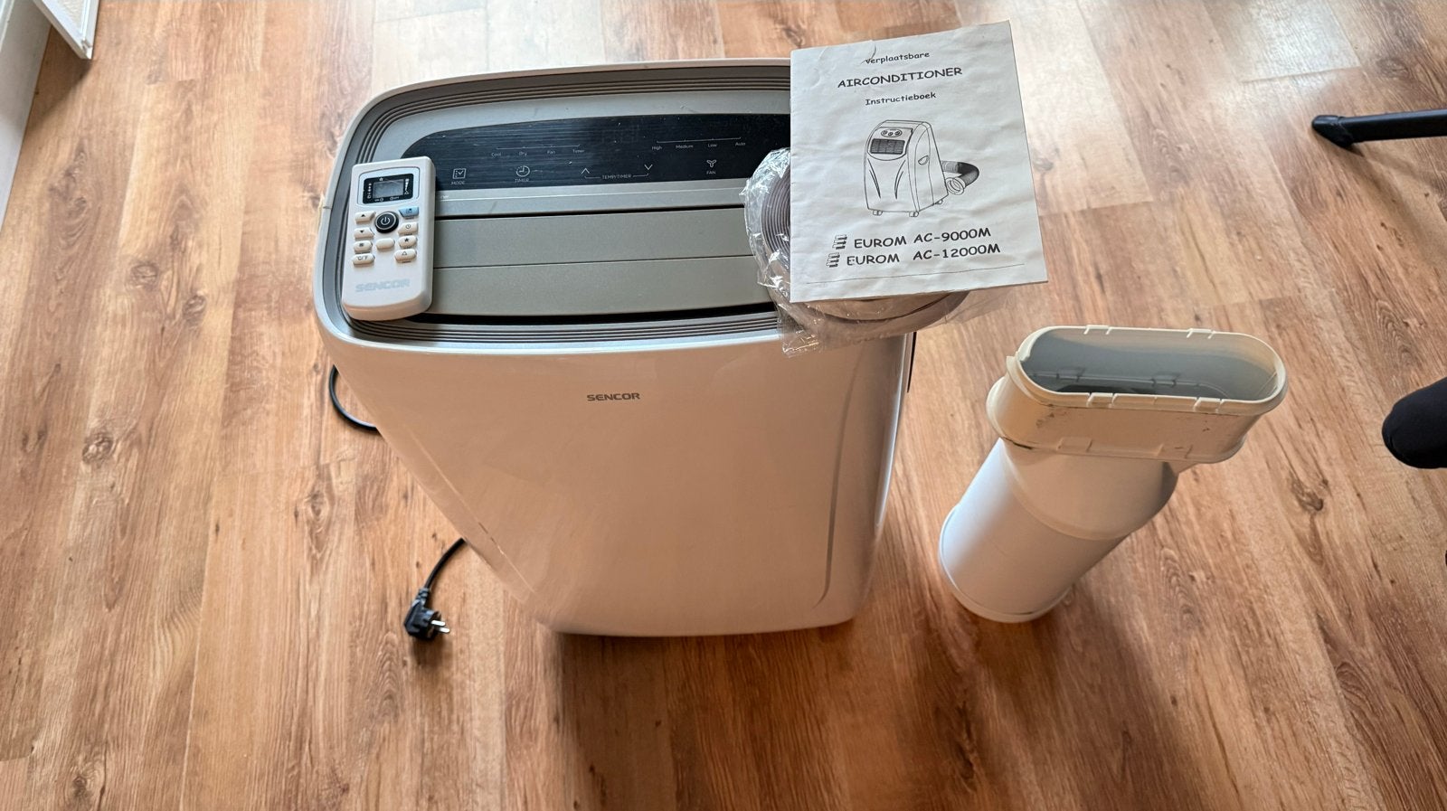 Sencor Mobiele Airco met Afstandsbediening en Afvoerslang, Witgoed en Apparatuur, Ophalen, Minder dan 60 m³, 3 snelheden of meer
