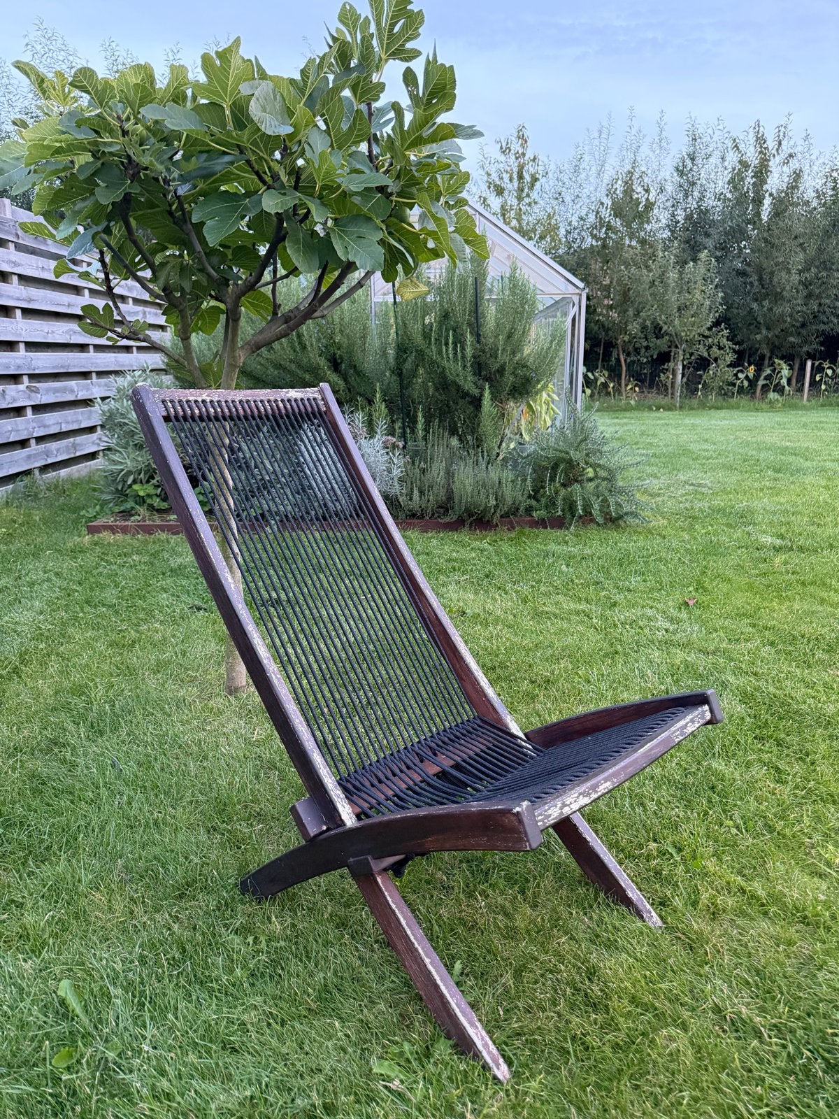 Ikea Brommö houten tuinstoel - inklapbaar, Ophalen, Gebruikt, Hout, Inklapbaar
