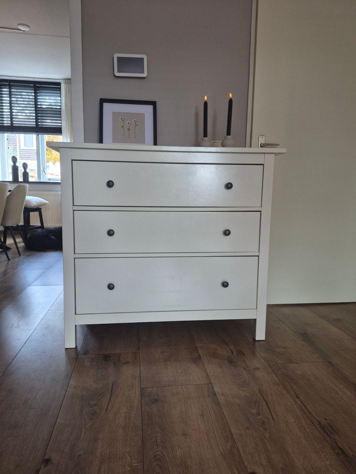 Hemnes ladekast, Ophalen, 100 tot 150 cm, 5 laden of meer, Zo goed als nieuw
