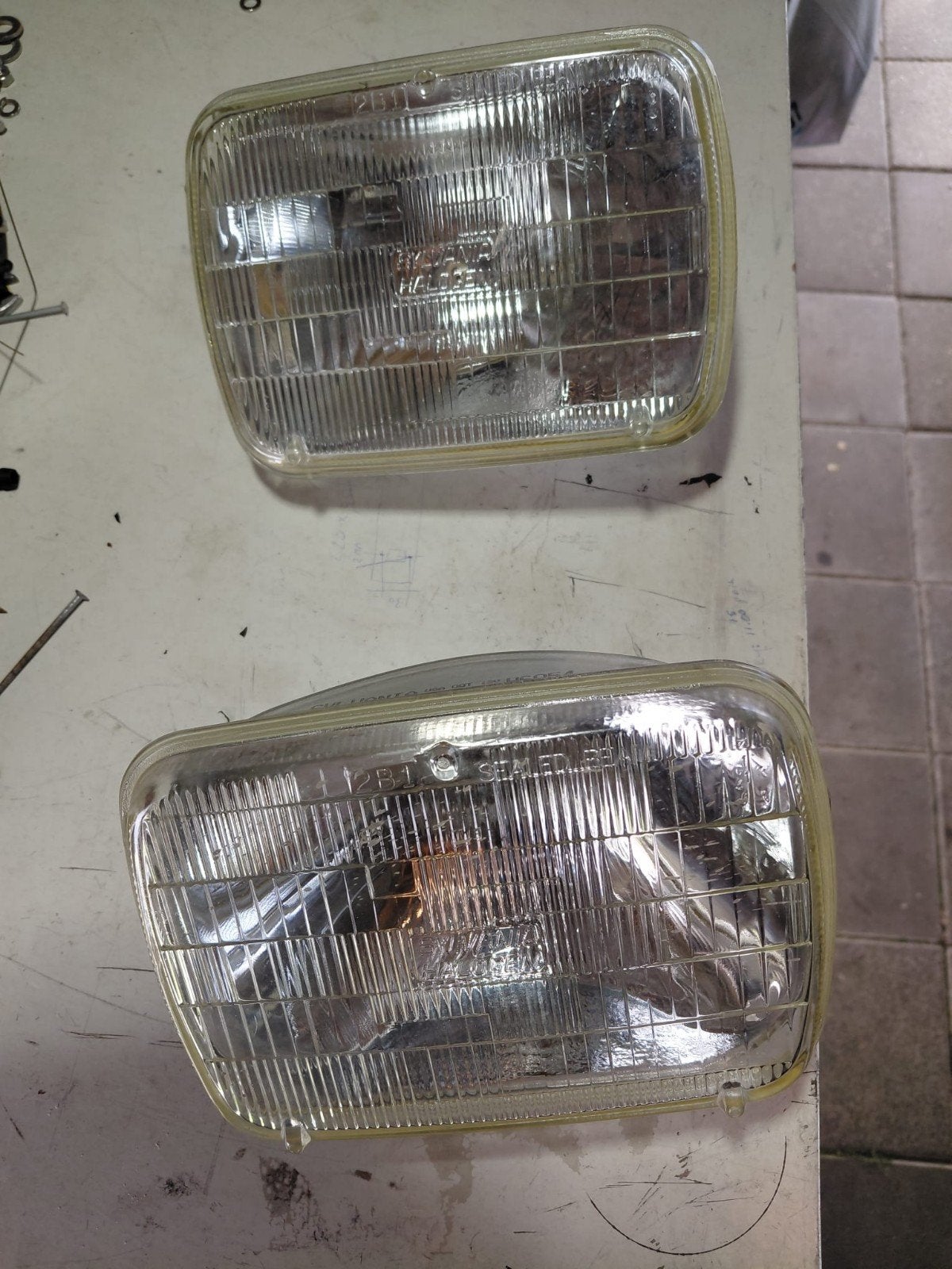 Amerikaanse koplampen voor jeep YJ, Sylvania H6054 voor Jeep, Ophalen of Verzenden, Gebruikt, Jeep