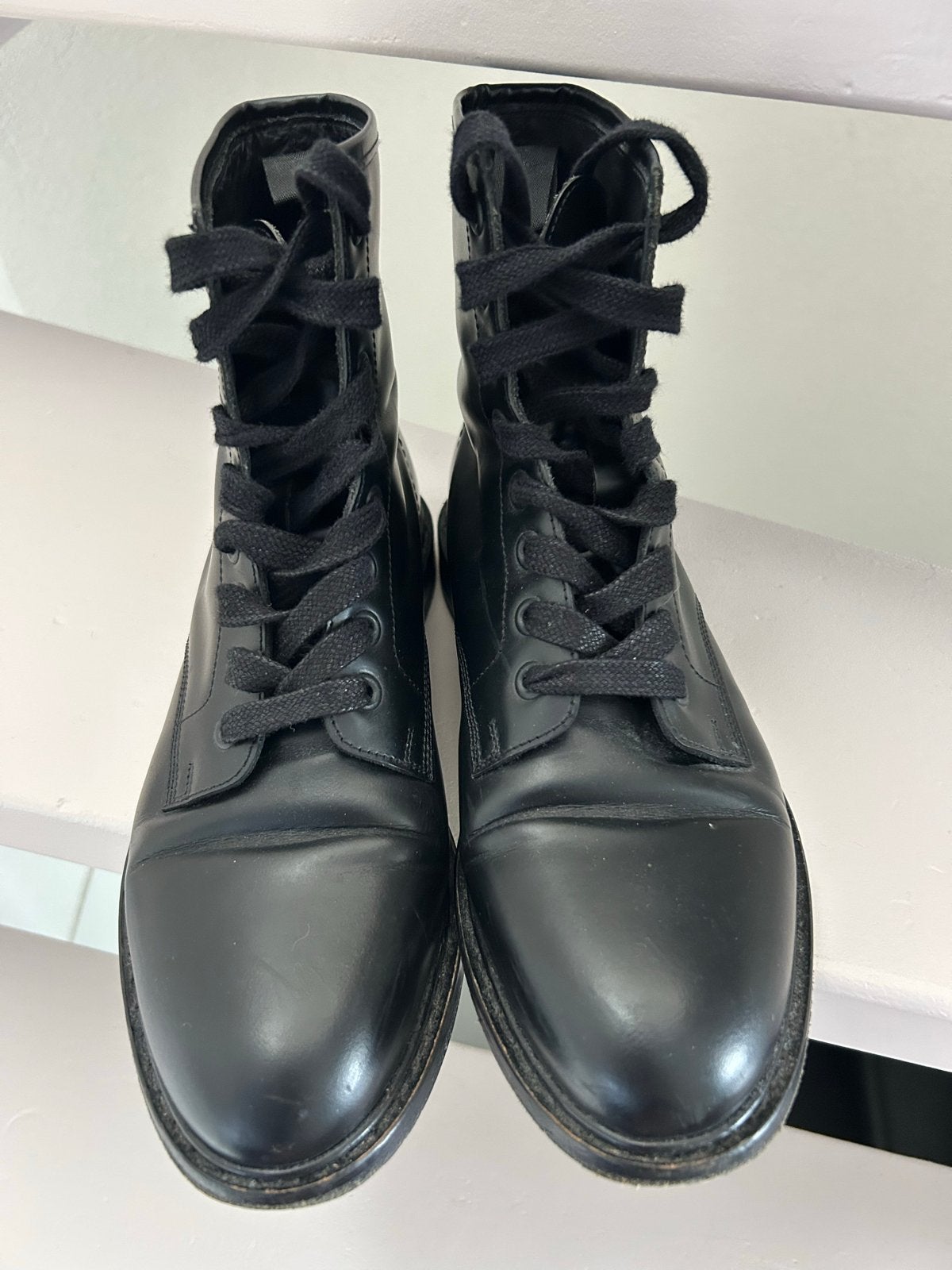IRO Army Boots Zwart Maat 38, Kleding | Dames, Ophalen of Verzenden, Gedragen, Zwart, Lage of Enkellaarzen