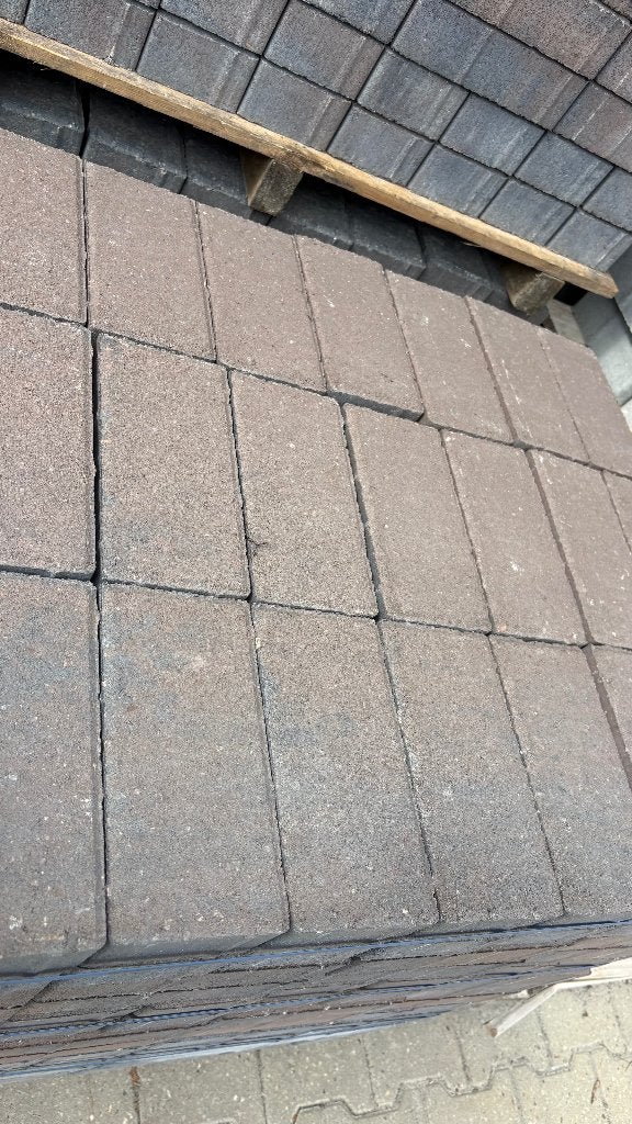BKK 6 cm 46m2 Paars/Bruin, Klinkers, Nieuw, Ophalen of Verzenden, 10 m² of meer