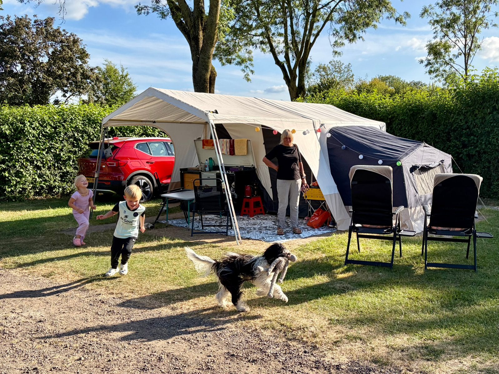 Trigano Alpha GL Vouwwagen 2014, Caravans en Kamperen, Ophalen, Trigano, Beige, Aanwezig