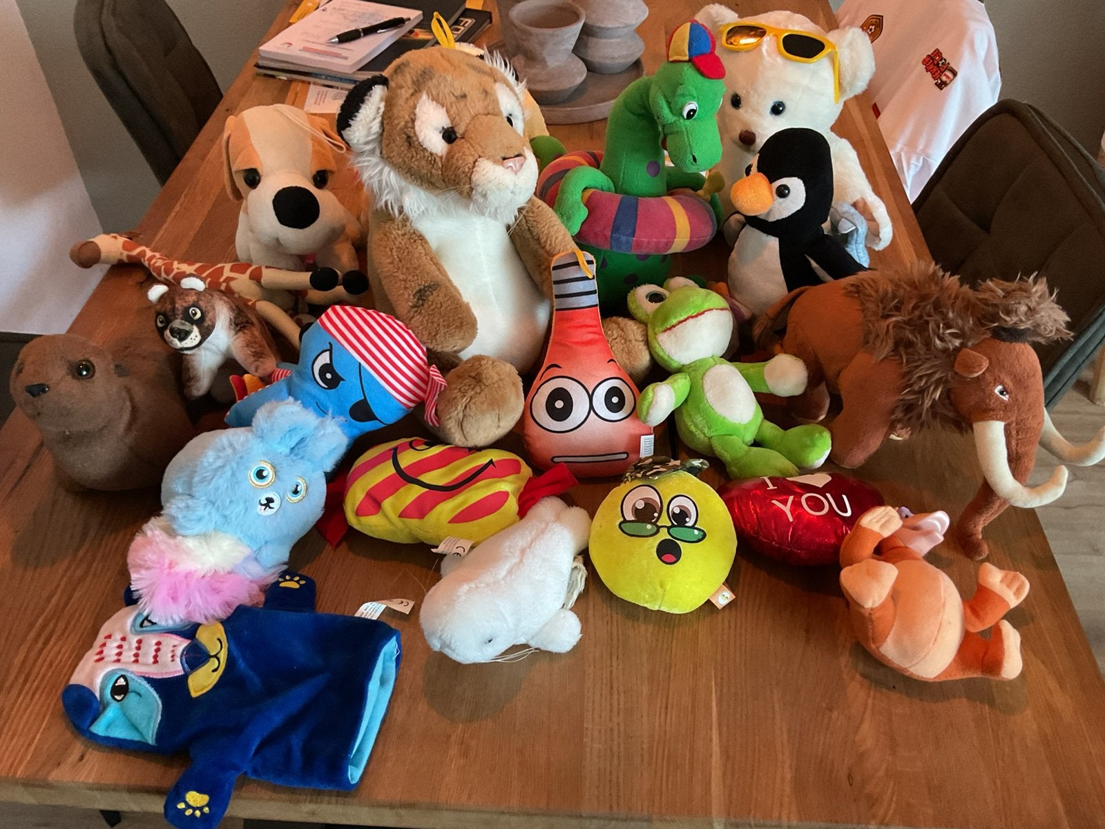 Gratis! Verschillende knuffels, Kinderen en Baby's, Speelgoed | Knuffels en Pluche, Ophalen, Gebruikt