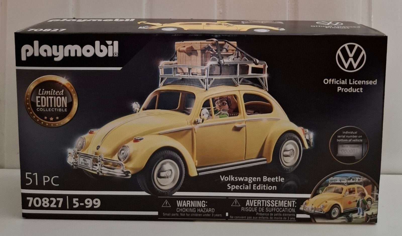 Playmobil 70827 VOLKSWAGEN BEETLE  NIEUW, Ophalen of Verzenden, Nieuw