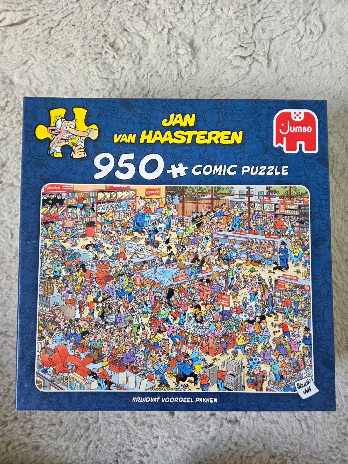 Jan van Haasteren puzzel, Kruidvat voordeel pakken 950 st, Ophalen, 500 t/m 1500 stukjes, Zo goed als nieuw, Legpuzzel