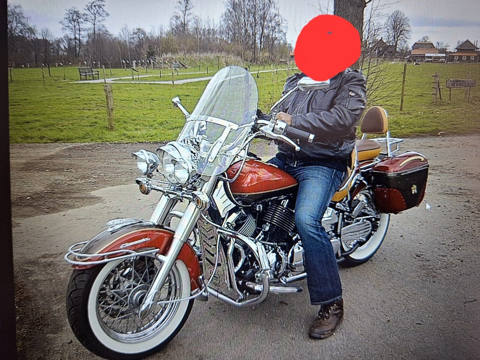 Yamaha VM02 650 Dragstar classic, Motoren, 2 cilinders, Cardan-aandrijving, Gebruikt, Particulier