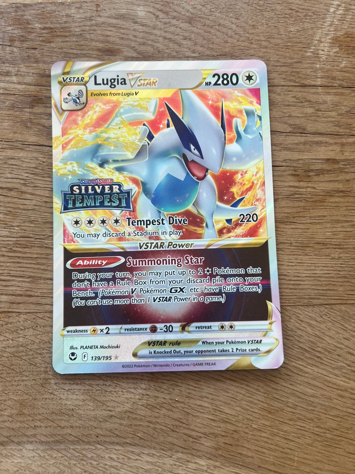 Grote kaart ligia v star pokemon, Ophalen of Verzenden, Nieuw, Losse kaart