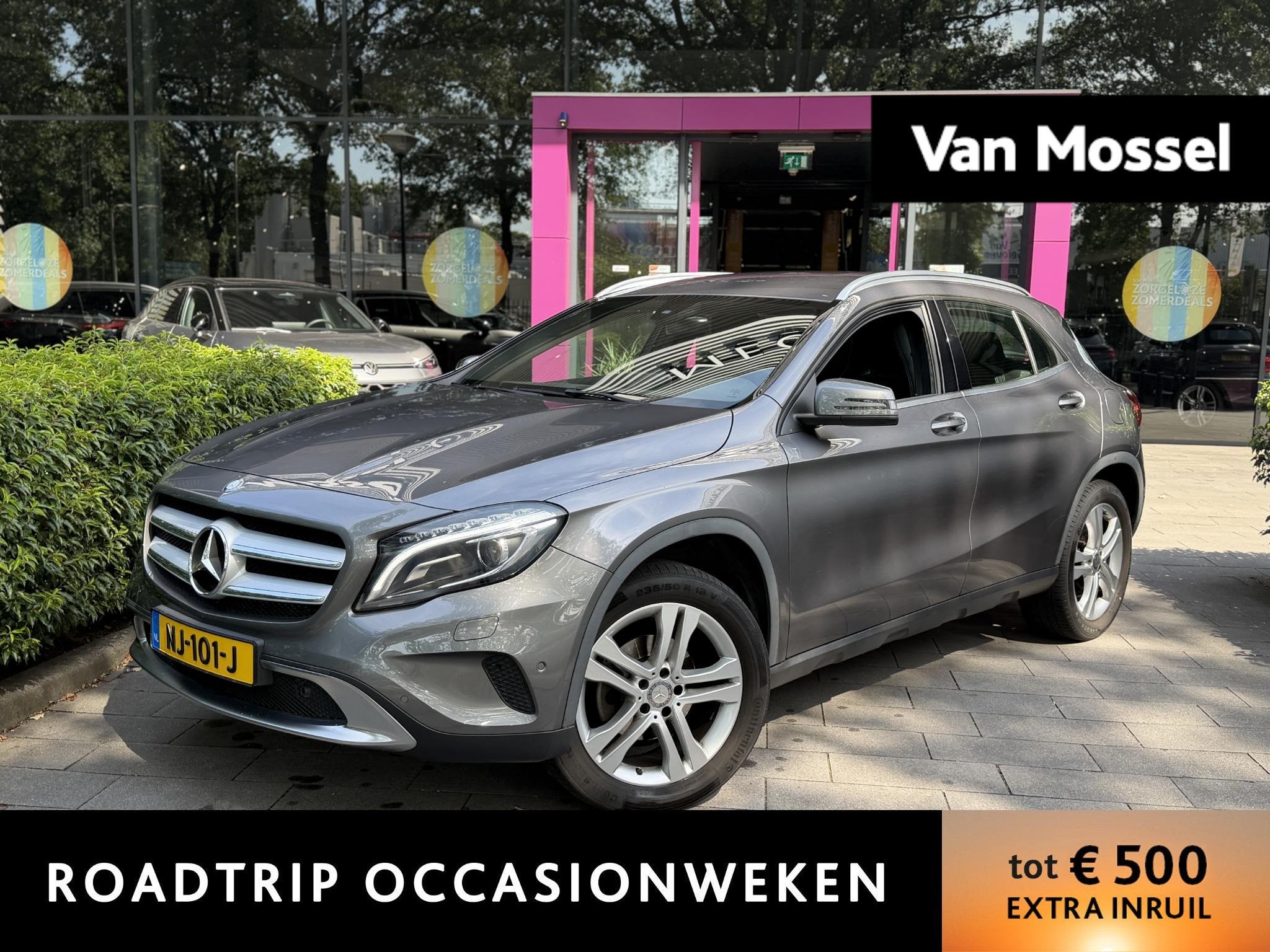Mercedes-Benz GLA-klasse 180 Ambition | WORDT VERWACHT | 1e, Auto's, Mercedes-Benz, 12 maanden, Gebruikt, 4 cilinders, Leder en Stof