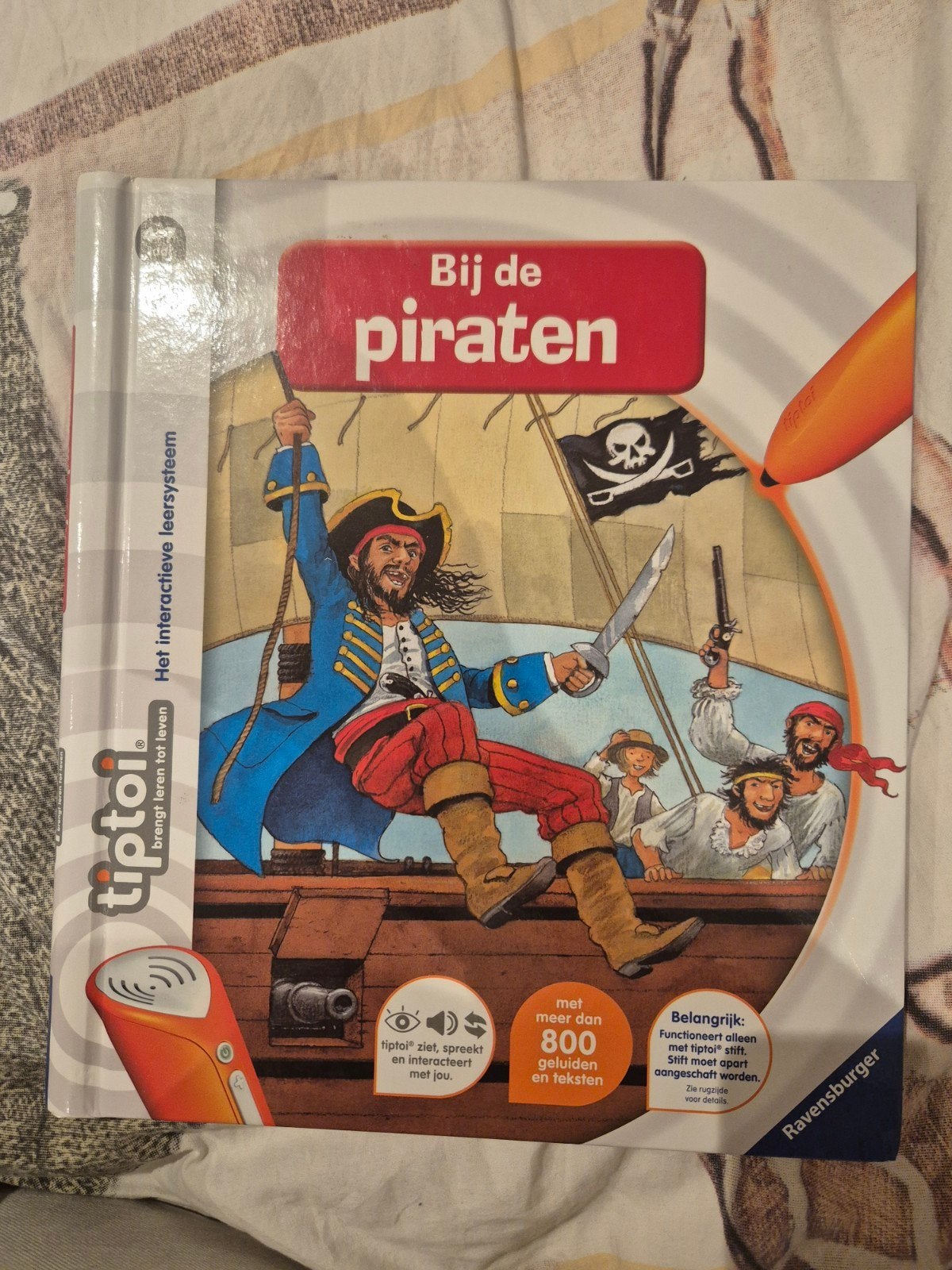 Tiptoi boek: Bij de piraten - Interactief leerplezier, Ophalen of Verzenden, Zo goed als nieuw, Ontdekken