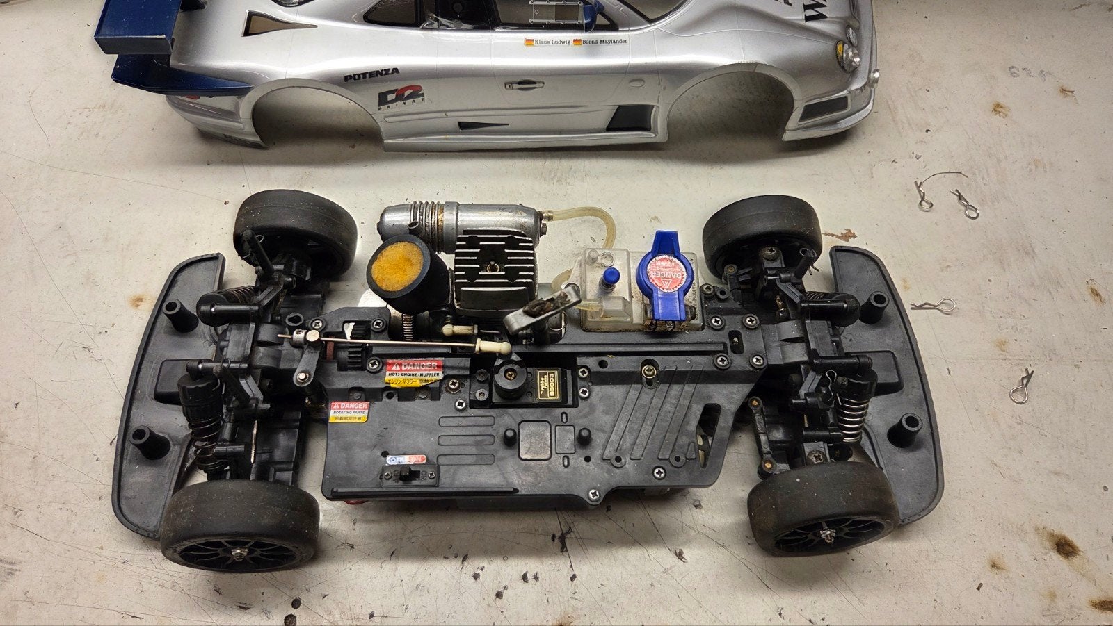 te koop mooie Tamiya, Gebruikt, Ophalen of Verzenden, Schaal 1:10, Nitro
