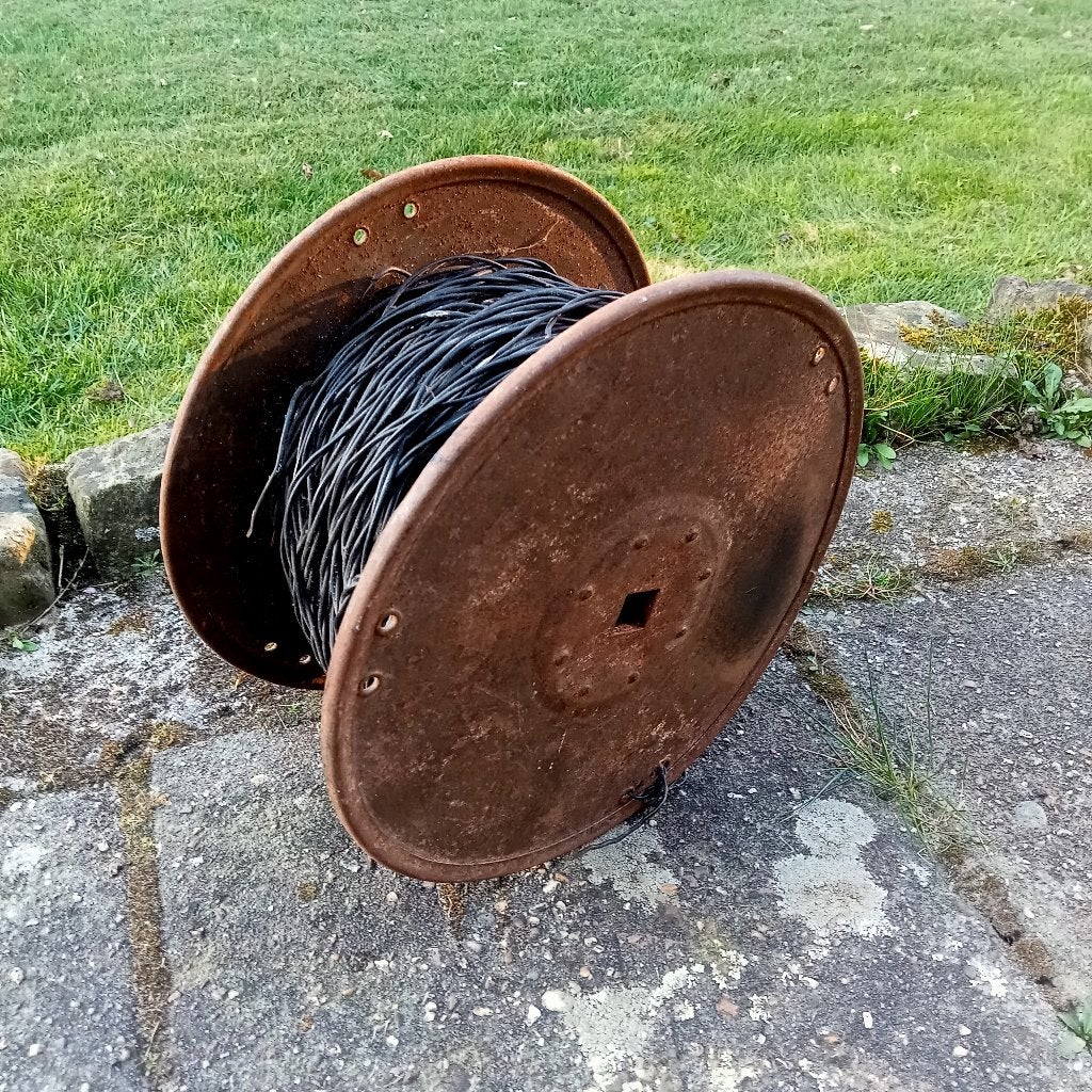 Nederlandse telefoondraad reel 1937, Ophalen of Verzenden, Landmacht, Nederland