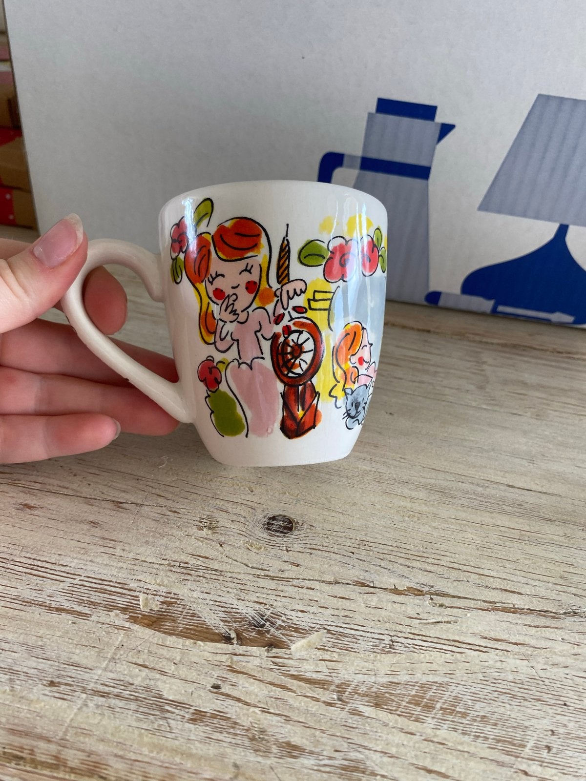 Blond Amsterdam Efteling mok - Zo goed als nieuw, Ophalen, Blond Amsterdam, Zo goed als nieuw, Kop(pen) en/of Schotel(s)