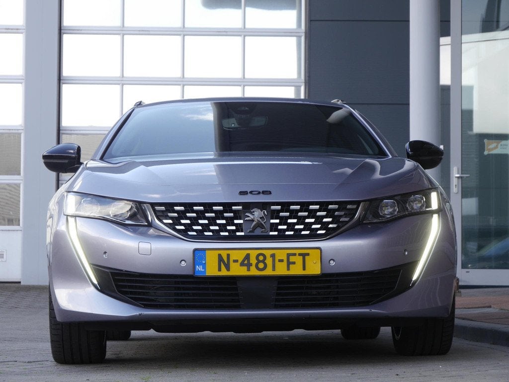 Peugeot 508 SW 1.6 HYbrid Blue Lease GT Line Avantage | Plug, Auto's, Peugeot, 745 kg, Gebruikt, 4 cilinders, Leder en Stof
