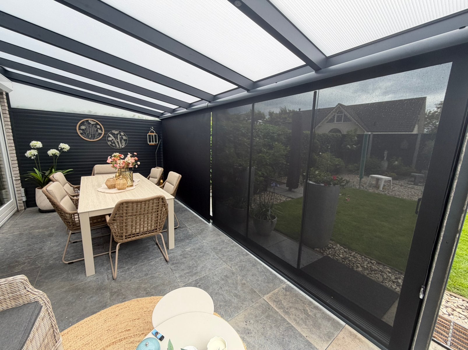 Veranda Screens op Maat – Diverse Kleuren – Luxe Afwerking, Ophalen, Overige materialen, Nieuw, Roystore