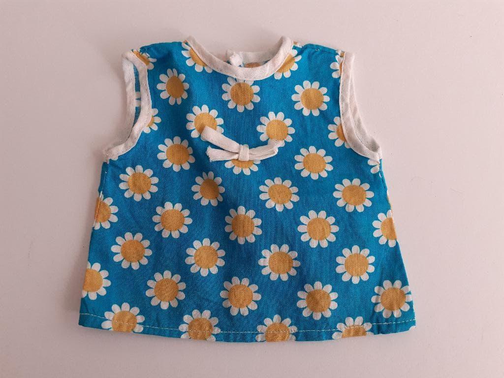 vintage retro poppenjurkje poppenkleertjes, Ophalen of Verzenden, Gebruikt, Kleertjes